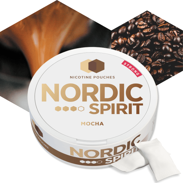 MOCHA NICOTINE POUCHES BY NORDIC SPIRIT - Vapeslough