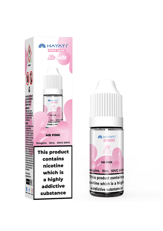 MR PINK 10ML NIC SALT BY HAYATI PRO MAX 10MG(1%) | 20MG(2%) - Vapeslough