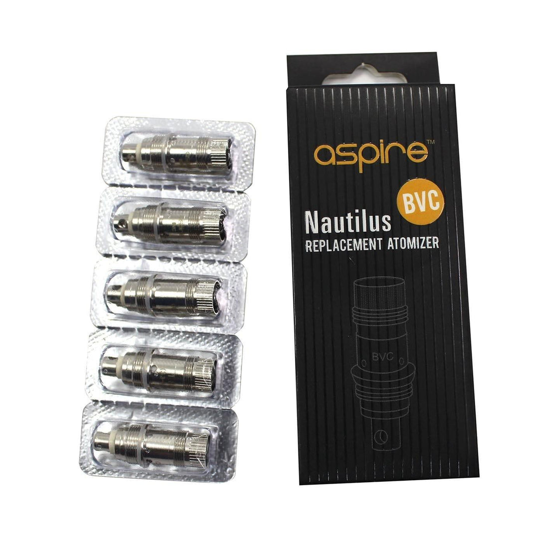 NAUTILUS COILS BY ASPIRE - PACK OF 5 - Vapeslough