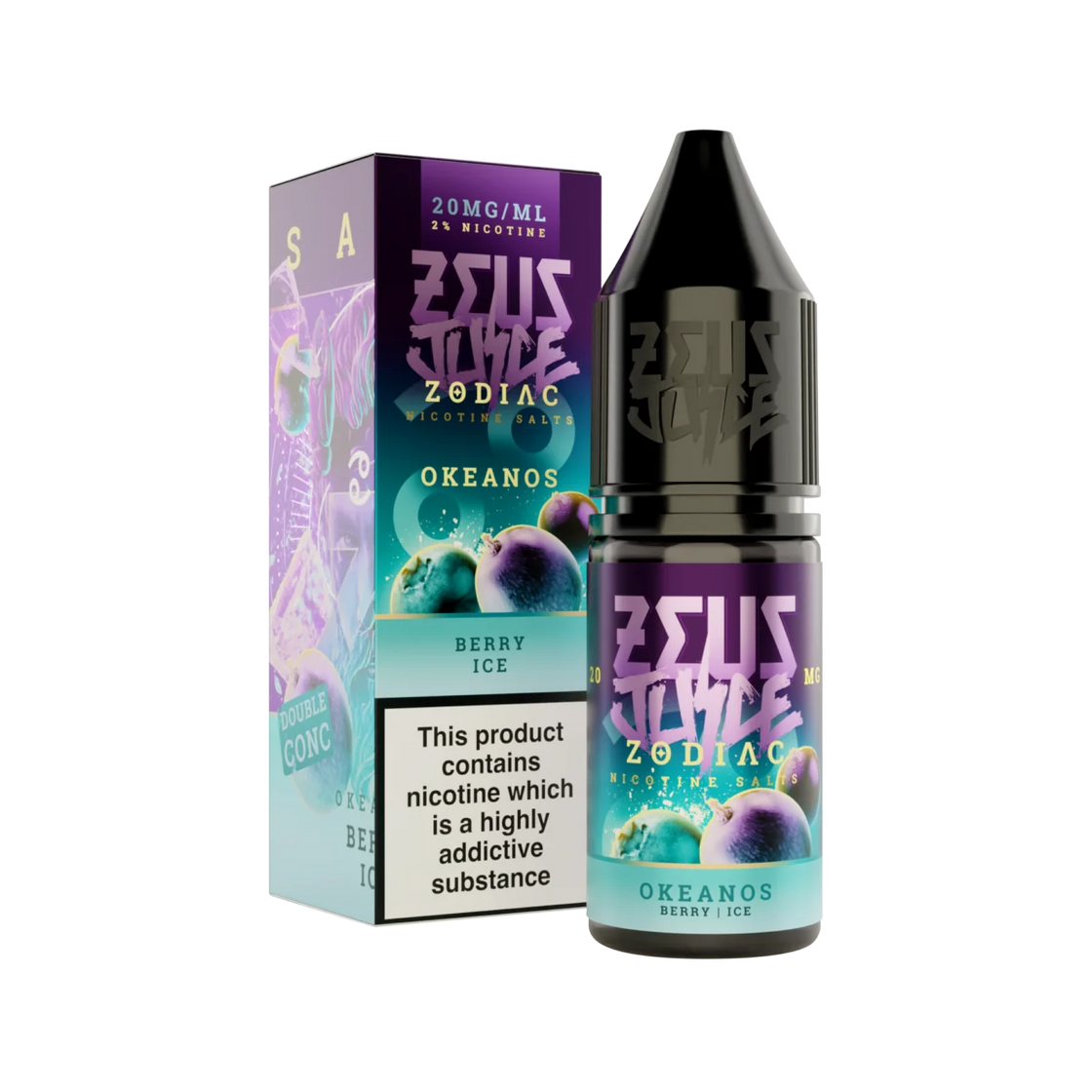 OKEANOS 10ML E LIQUID NICOTINE SALT BY ZEUS JUICE