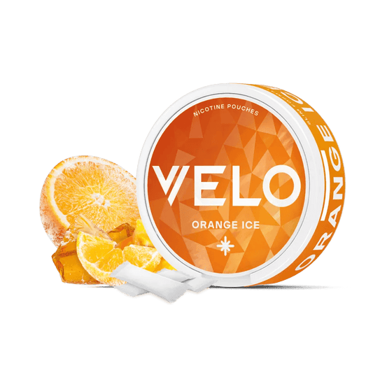 ORANGE ICE NICOTINE POUCHES BY VELO - Vapeslough