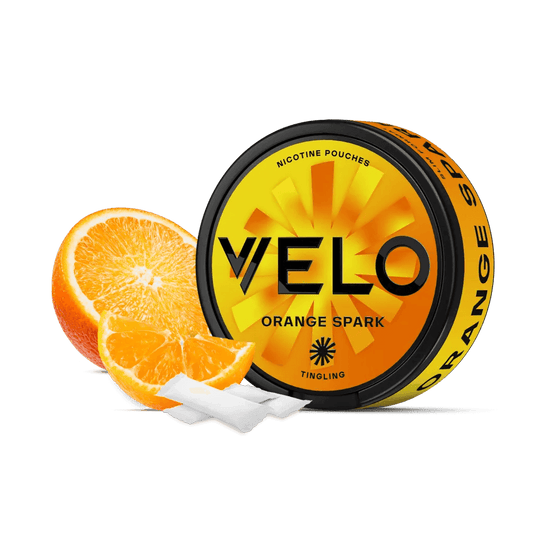ORANGE SPARK NICOTINE POUCHES BY VELO - Vapeslough