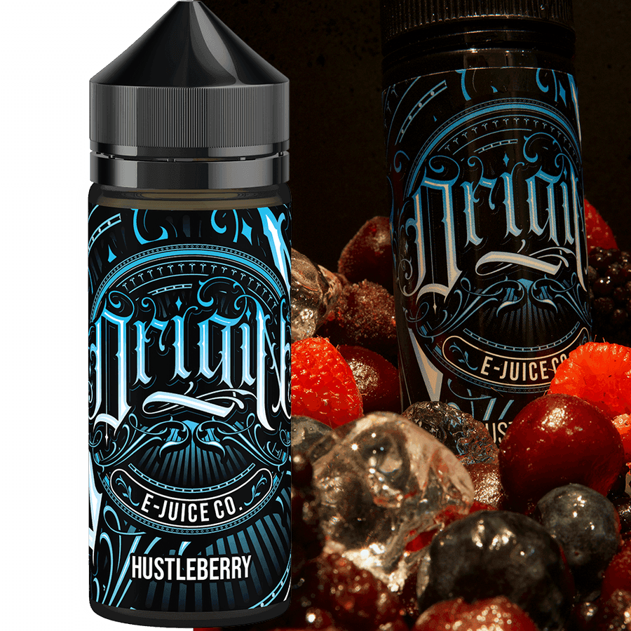 ORIGIN E-JUICE - HUSTLEBERRY BY WICK LIQUOR - Vapeslough