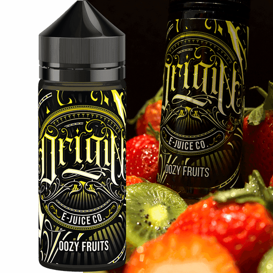 ORIGIN E-JUICE - OOZY FRUITS BY WICK LIQUOR - Vapeslough