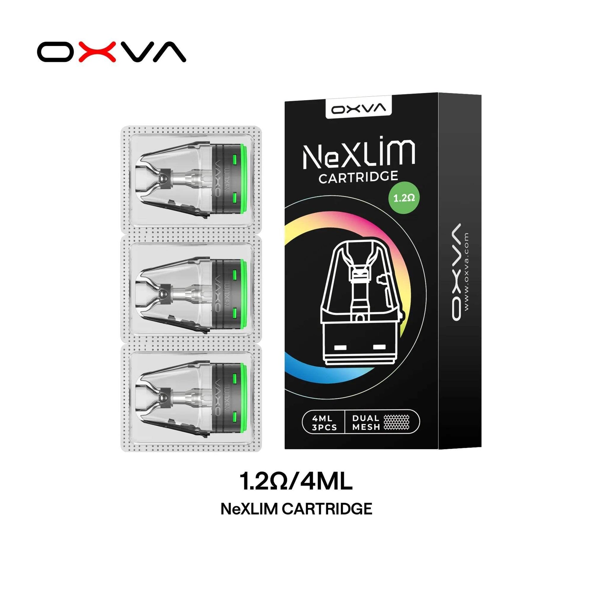 OXVA NEXLIM PODS CARTRIDGES - PACK OF 3 - Vapeslough