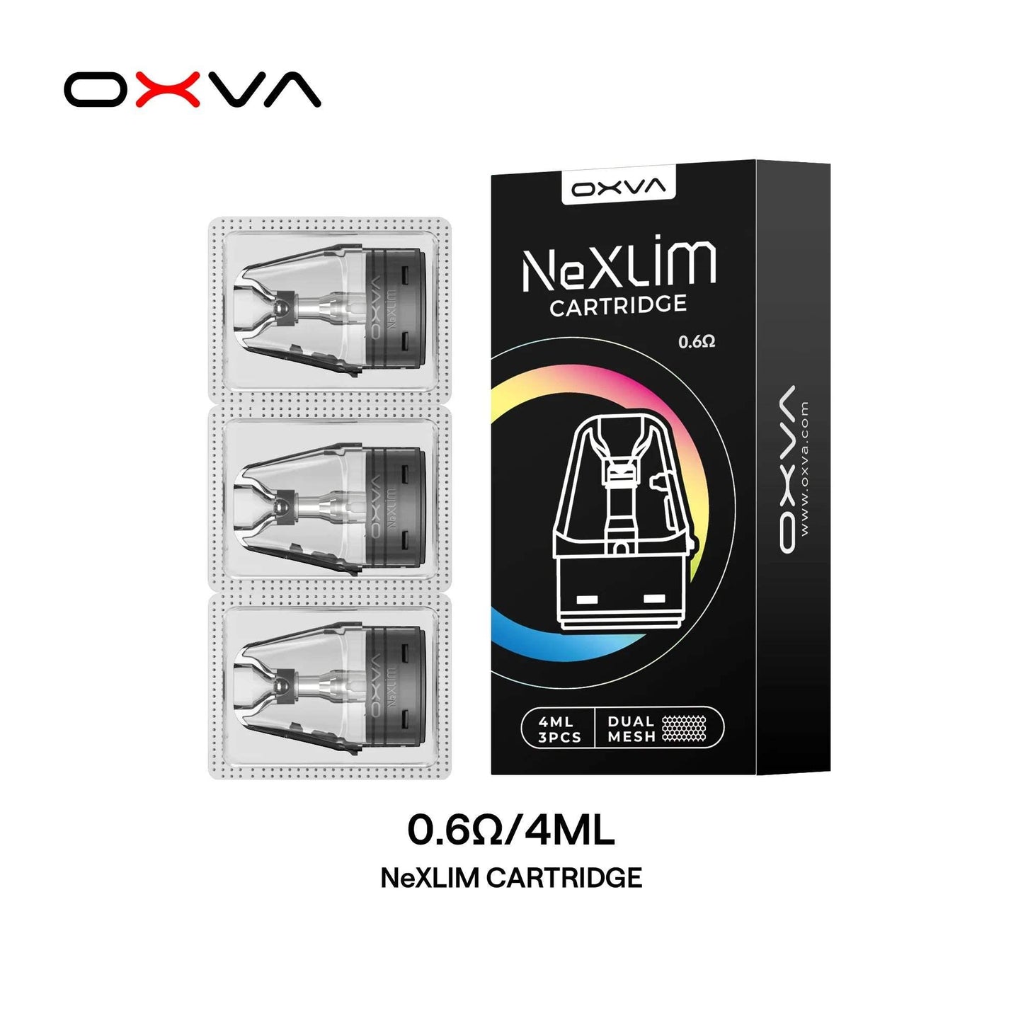 OXVA NEXLIM PODS CARTRIDGES - PACK OF 3 - Vapeslough