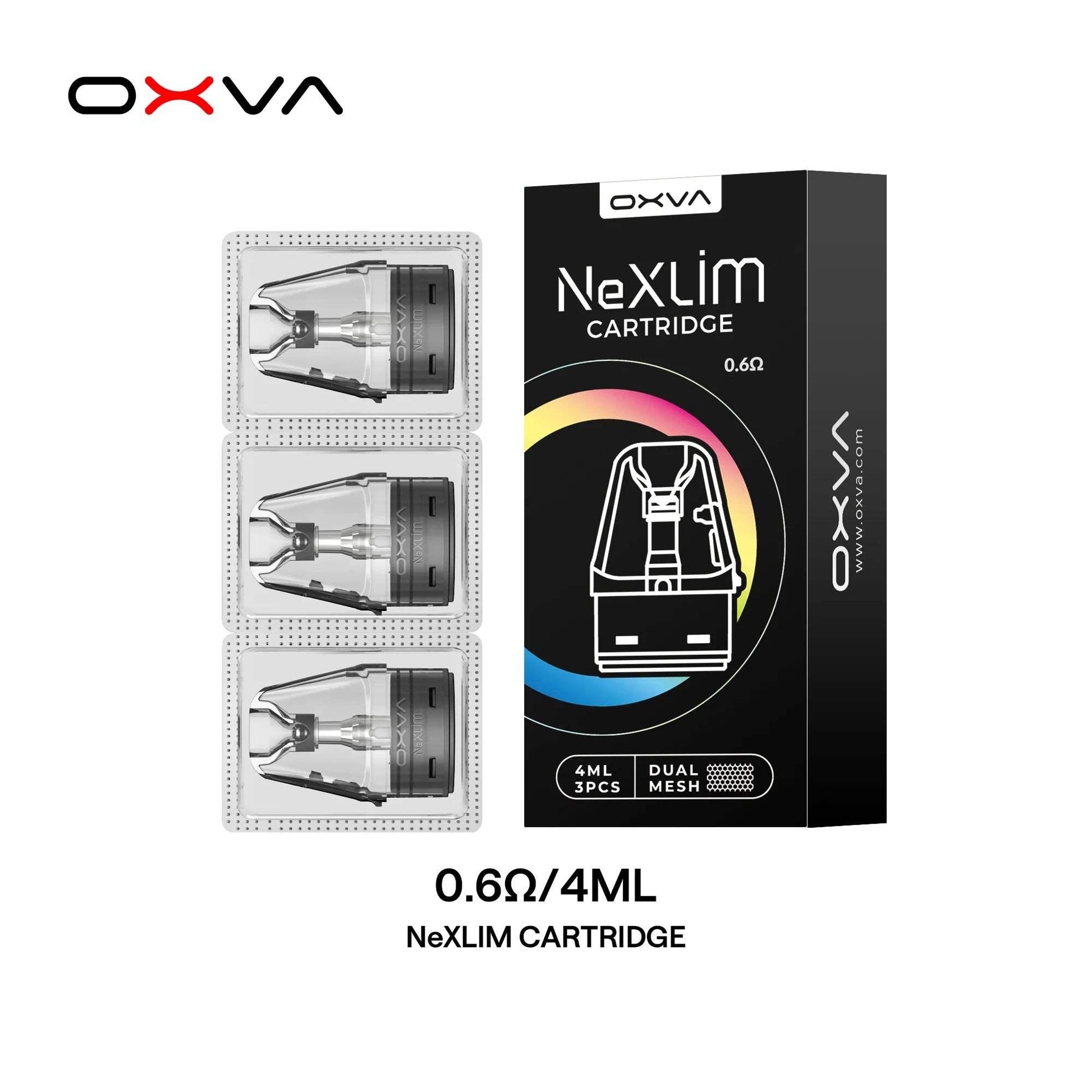 OXVA NEXLIM PODS CARTRIDGES - PACK OF 3 - Vapeslough