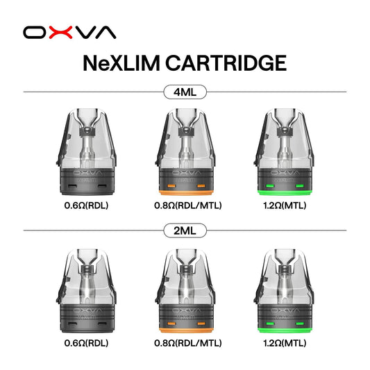 OXVA NEXLIM PODS CARTRIDGES - PACK OF 3 - Vapeslough