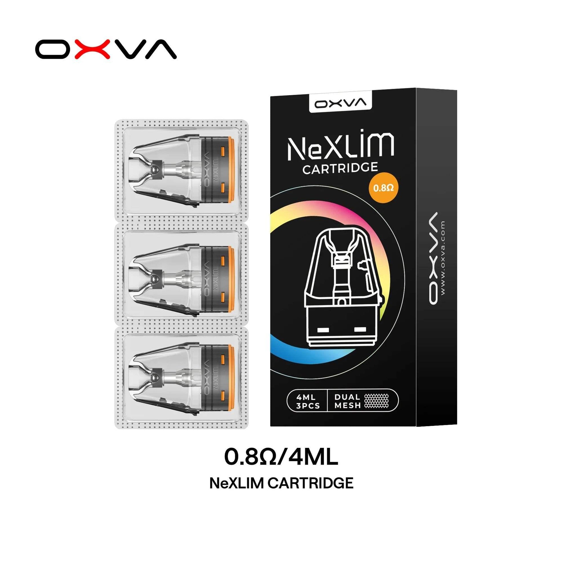 OXVA NEXLIM PODS CARTRIDGES - PACK OF 3 - Vapeslough