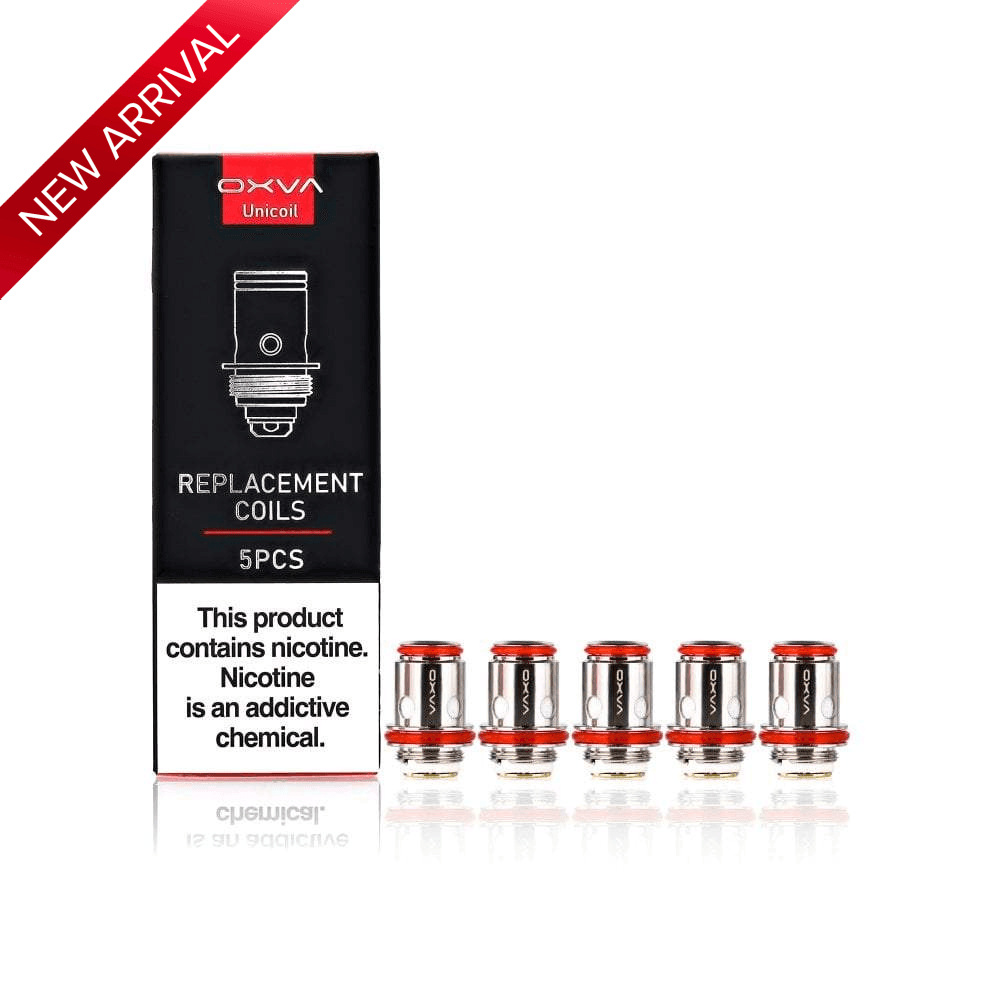 OXVA UNICOIL REPLACEMENT COILS - PACK OF 5 - Vapeslough