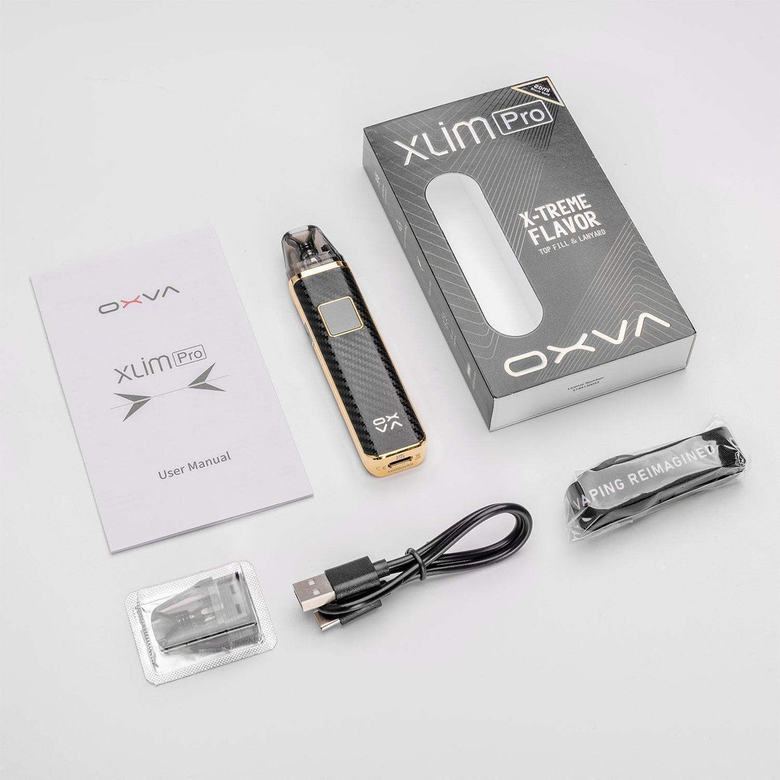 OXVA XLIM PRO POD SYSTEM KIT - 1000MAH - NEW COLORS - Vapeslough