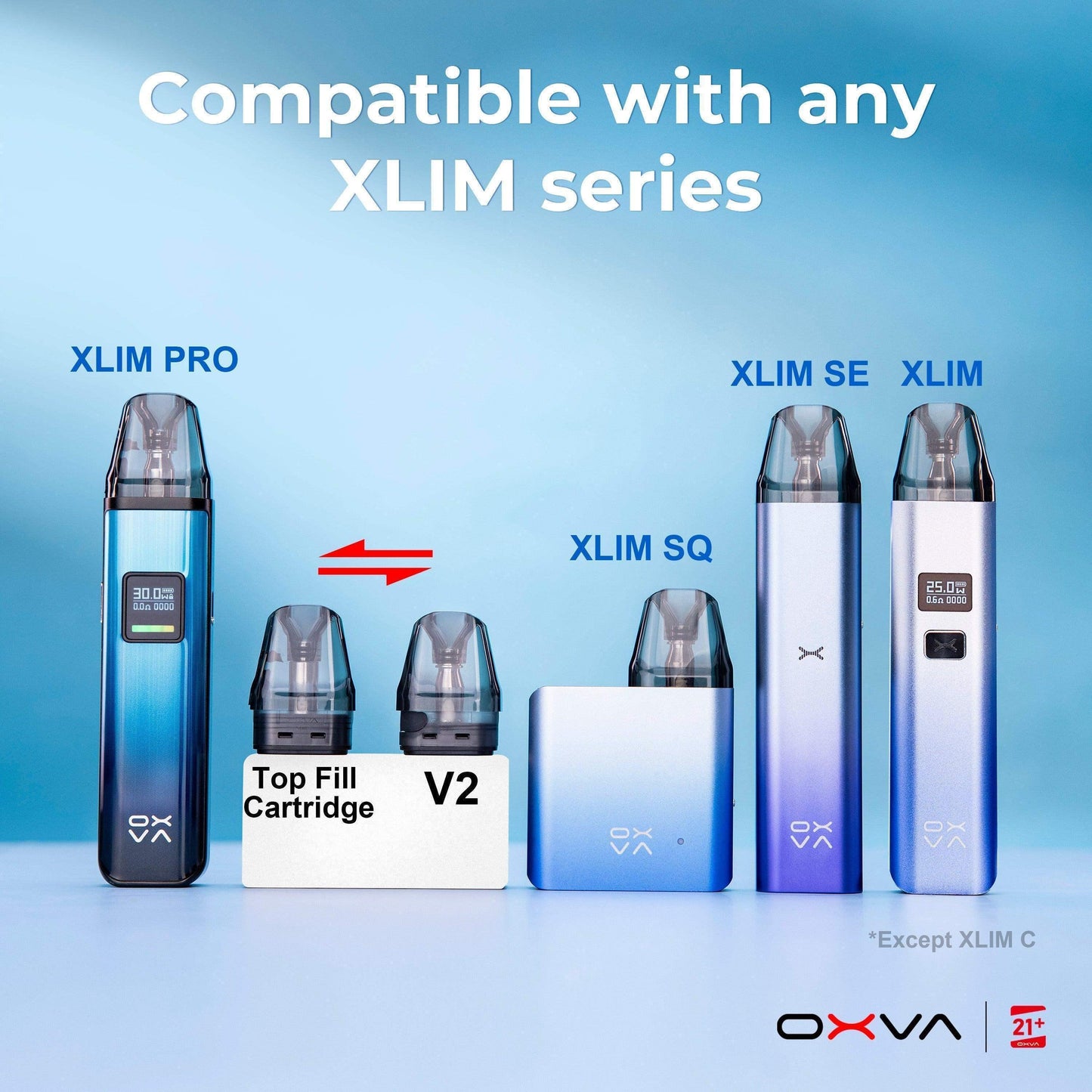OXVA XLIM PRO POD SYSTEM KIT - 1000MAH - Vapeslough