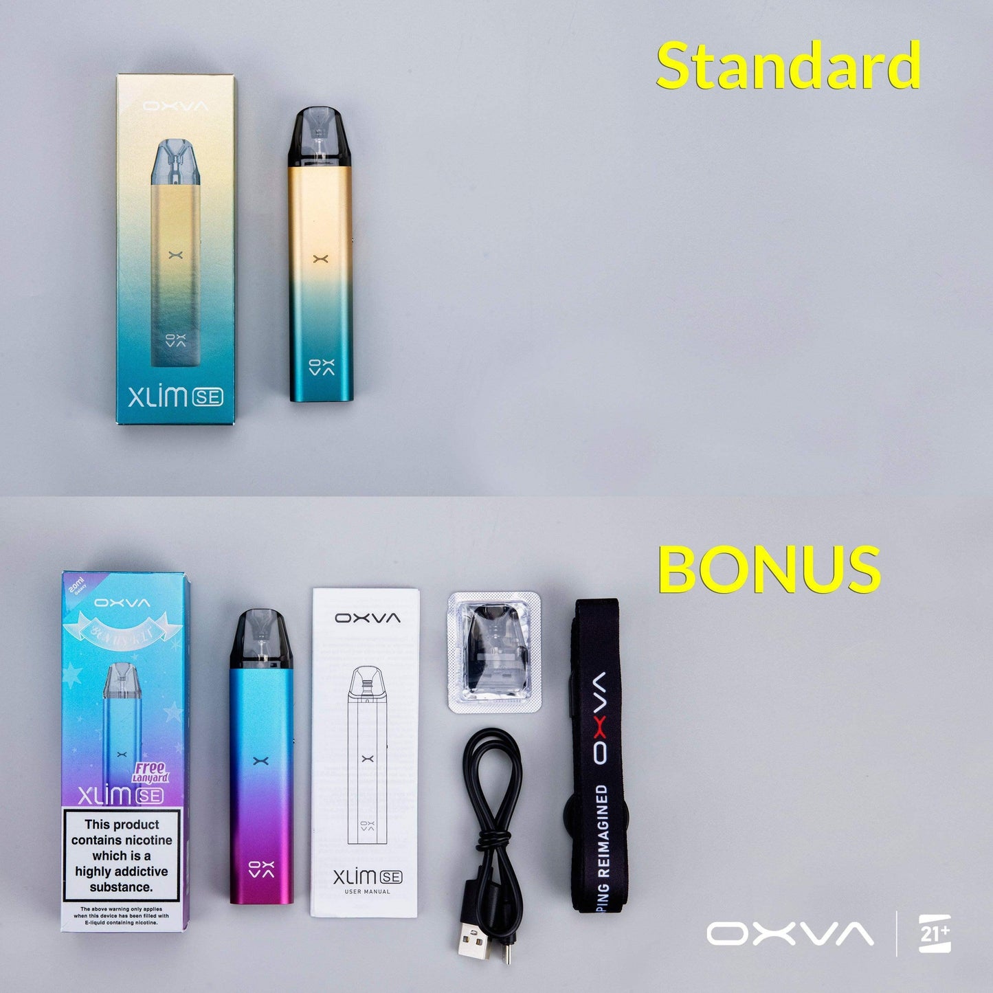 OXVA XLIM SE BONUS KIT BUNDLE - RIOT SQUAD - Vapeslough