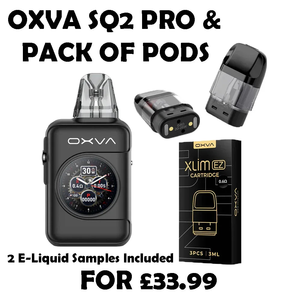 OXVA XLIM SQ PRO 2 VAPE KIT POD BUNDLE - Vapeslough