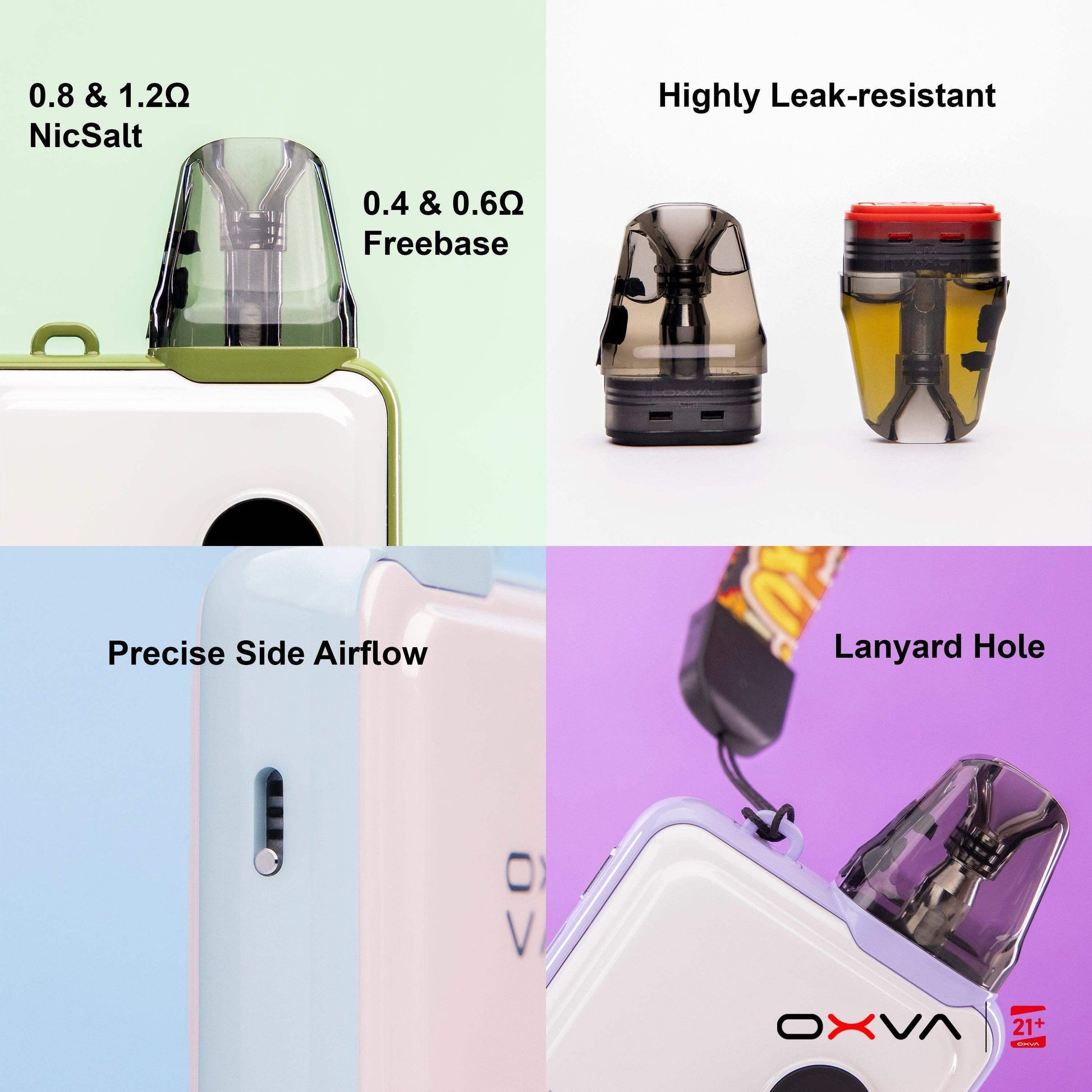 OXVA XLIM SQ PRO POD SYSTEM KIT - 1200MAH - Vapeslough