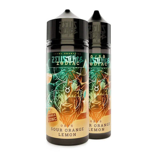 OXYS 50ML | 100ML SHORT FILL E-LIQUID BY ZEUS JUICE - Vapeslough