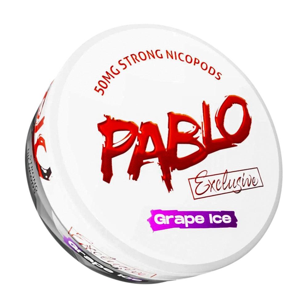 PABLO GRAPE ICE NICOTINE POUCHES - 20PCS - 30MG - Vapeslough