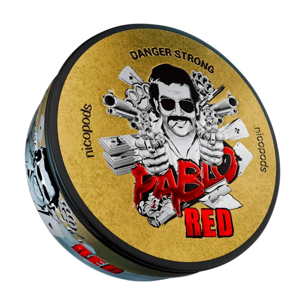 PABLO RED NICOTINE POUCHES - 20PCS - 24MG - Vapeslough