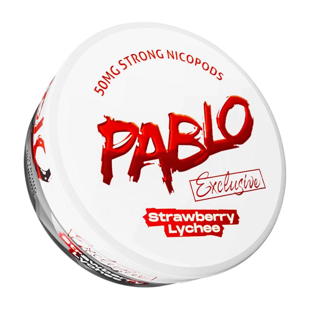 PABLO STRAWBERRY LYCHEE NICOTINE POUCHES - 20PCS - 30MG - Vapeslough