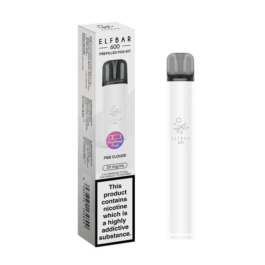 P&B CLOUDD - ELFBAR 600 PREFILLED POD KIT - Vapeslough