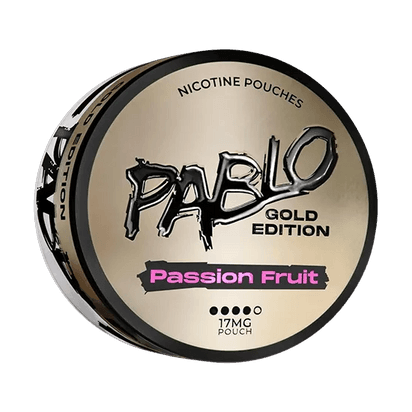 PASSION FRUIT - PABLO GOLD EDITION NICOTINE POUCHES - 20PCS - 17MG - Vapeslough