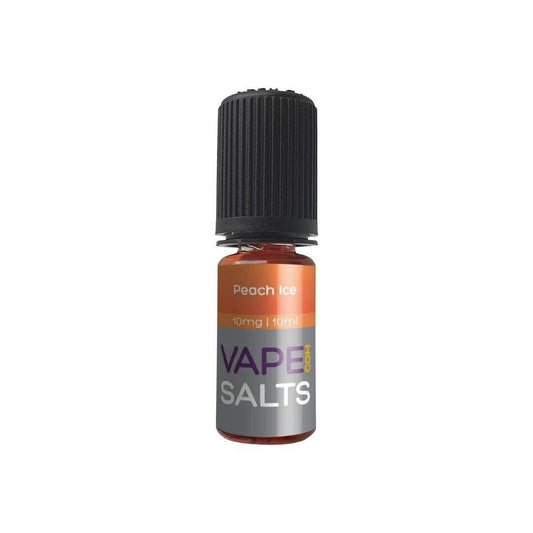 PEACH ICE 10ML NIC SALT E-LIQUID BY VAPECOM - Vapeslough