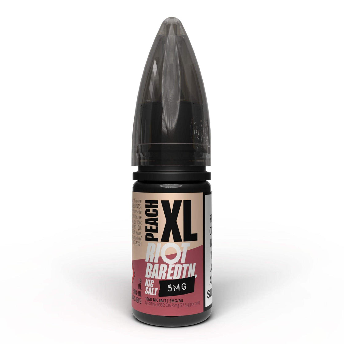 PEACH XL - BAR EDTN - 10ML NIC SALT E-LIQUID - 5MG | 10MG | 20MG BY RIOT SQUAD - Vapeslough