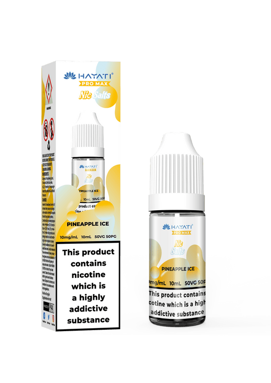 PINEAPPLE ICE 10ML NIC SALT BY HAYATI PRO MAX 10MG(1%) | 20MG(2%) - Vapeslough