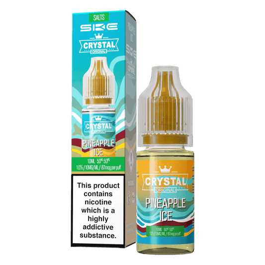 PINEAPPLE ICE 10ML NIC SALT E-LIQUID BY SKE CRYSTAL ORIGINAL - Vapeslough