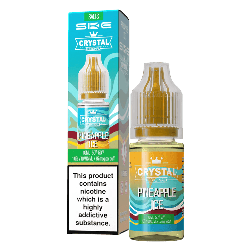 PINEAPPLE ICE 10ML NIC SALT E-LIQUID BY SKE CRYSTAL ORIGINAL - Vapeslough