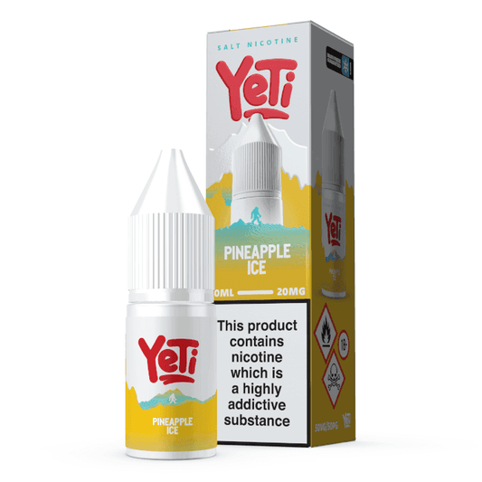 PINEAPPLE ICE 10ML NIC SALT E-LIQUID BY YETI SUMMIT - 10MG | 20MG - Vapeslough