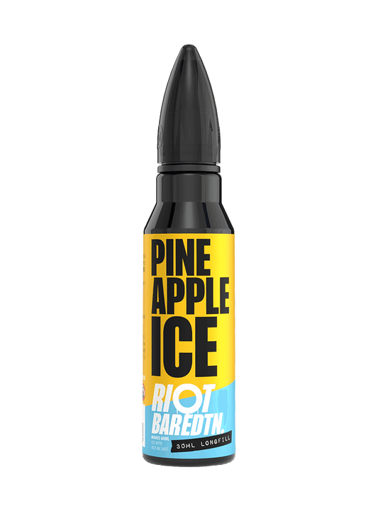 PINEAPPLE ICE - LONGFILL 30ML CONCENTRATE SHORT FILL E-LIQUID BY RIOT SQUAD - Vapeslough