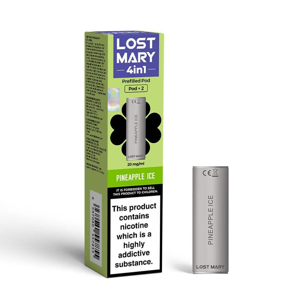 PINEAPPLE ICE LOST MARY 4IN1 PODS - Vapeslough