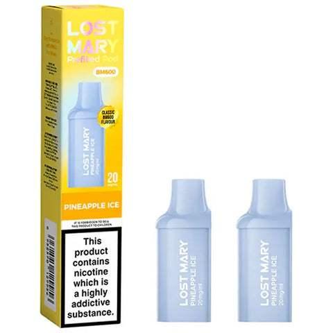 PINEAPPLE ICE LOST MARY BM600 PODS (PACK OF 2) - Vapeslough