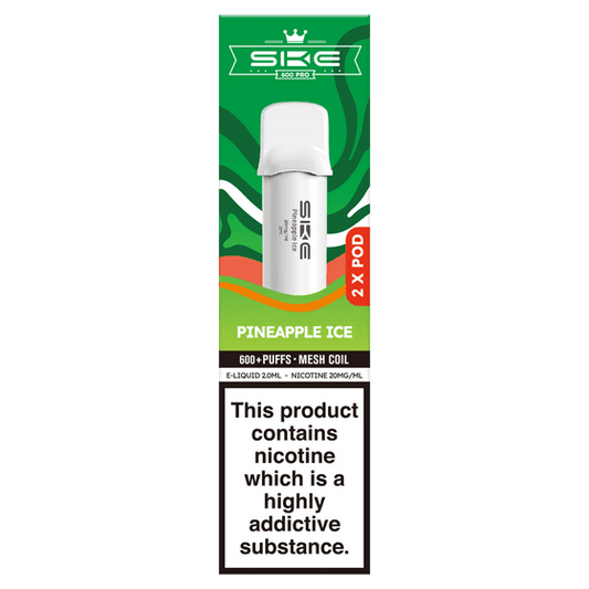 PINEAPPLE ICE SKE 600 PRO PODS (PACK OF 2) - Vapeslough