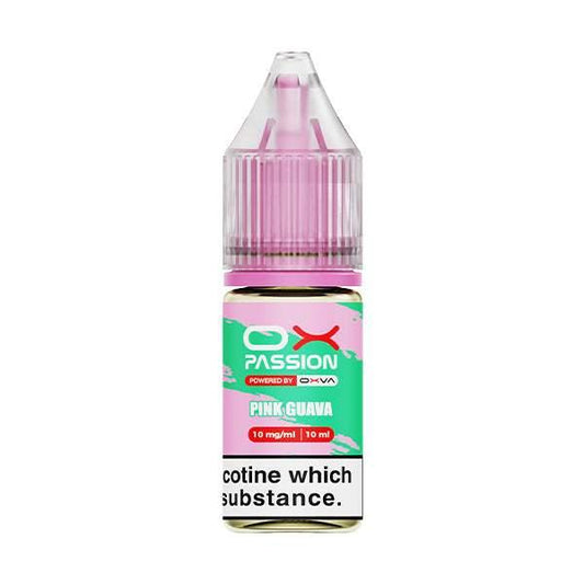 PINK GUAVA 10ML NIC SALT BY OXVA OX PASSION 10MG(1%) | 20MG(2%) - Vapeslough