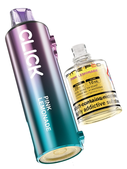Pink Purple Lemonade - Pyne Pod Click Prefilled Pod + Refill Container - Vapeslough