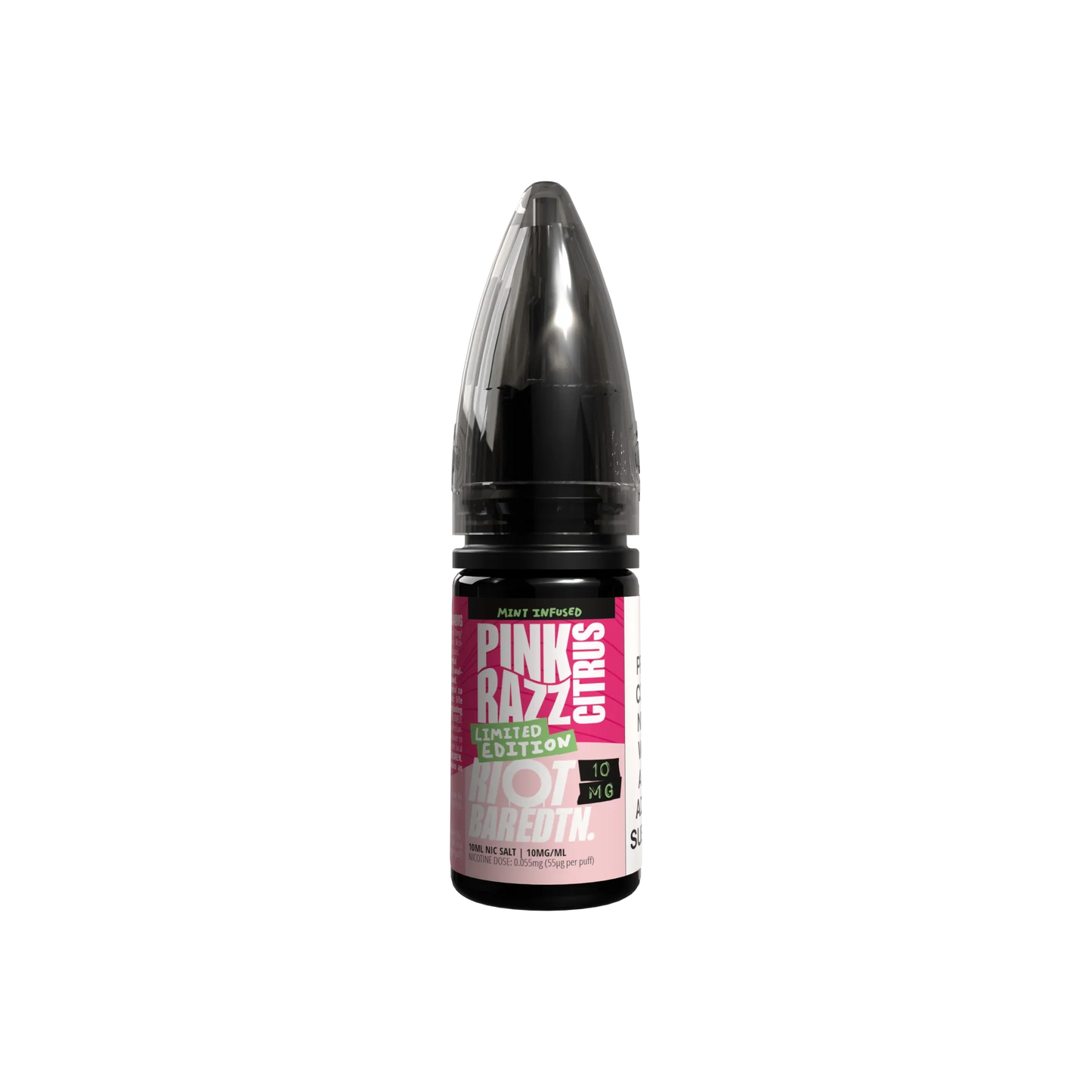 PINK RAZZ CITRUS - LMTD ETDN - 10ML NIC SALT E-LIQUID - 5MG | 10MG | 20MG BY RIOT SQUAD - Vapeslough