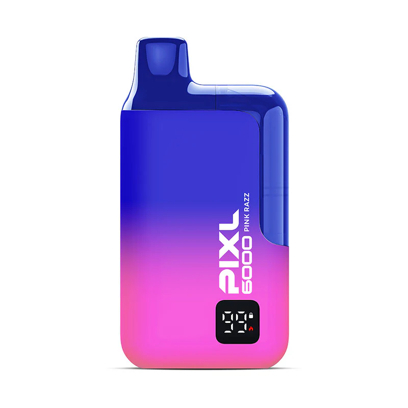 PINK RAZZ - PIXL 6000 DISPOSABLE VAPE - 20MG(2%)