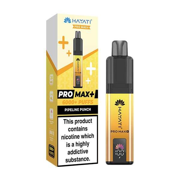 PIPELINE PUNCH - HAYATI PRO MAX+ DISPOSABLE VAPE - 20MG(2%) - Vapeslough