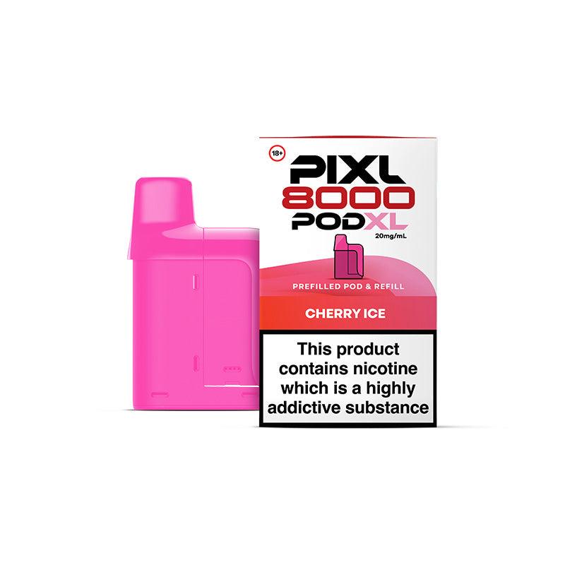 PIXL 8000 CHERRY ICE VAPE POD - 20mg - Vapeslough