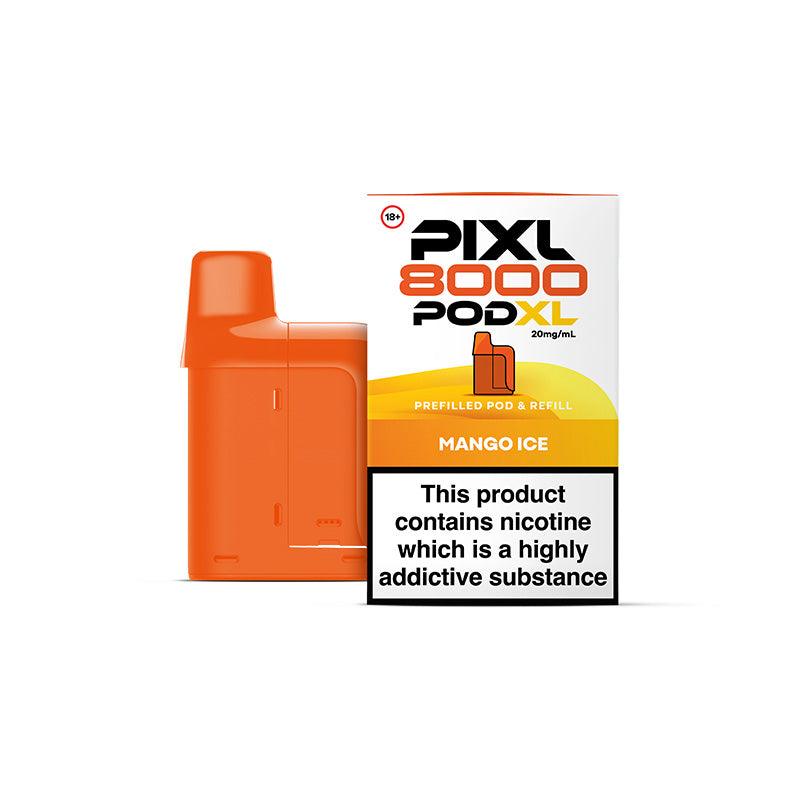 PIXL 8000 MANGO ICE VAPE POD - 20mg - Vapeslough