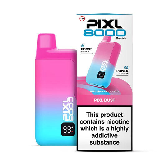 PIXL 8000 PIXL DUST PRE-FILLED VAPE KIT - 20mg - Vapeslough