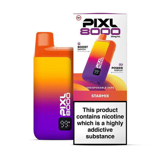 PIXL 8000 STARMIX PRE-FILLED VAPE KIT - 20mg - Vapeslough