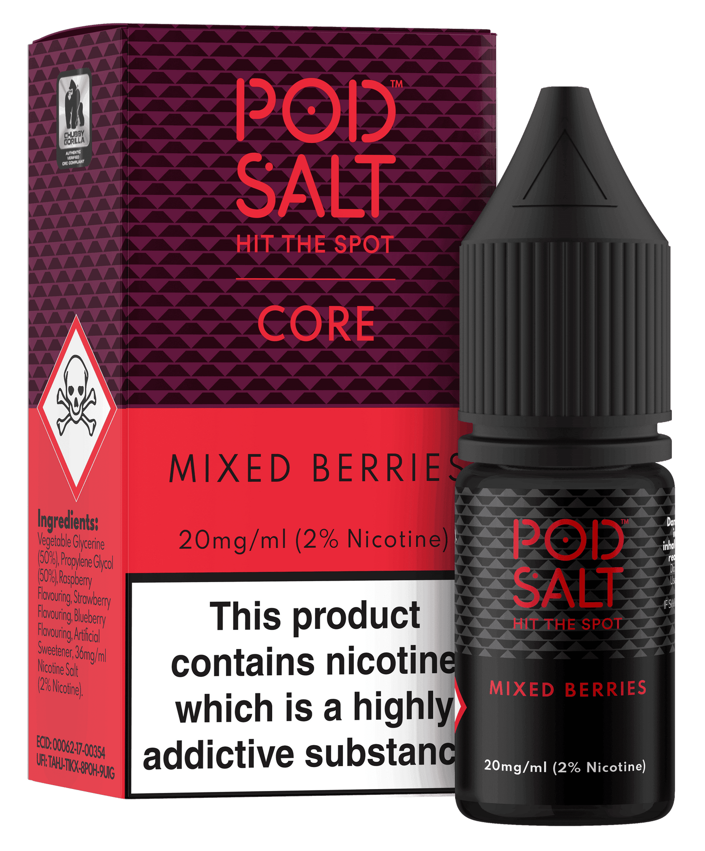 POD SALT E-LIQUID 11MG | 20MG NIC. SATLS 4 x £11.99 - Vapeslough
