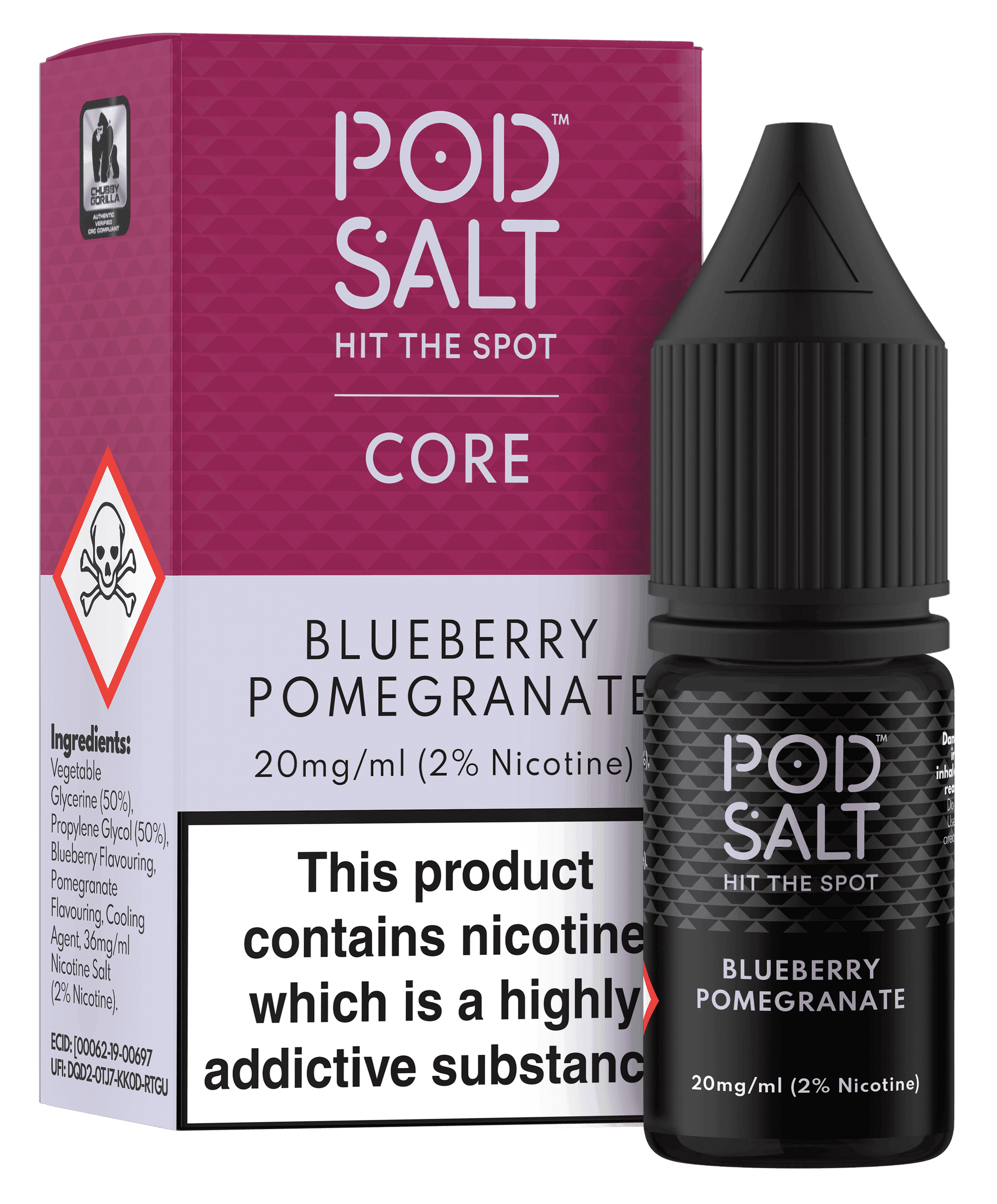 POD SALT E-LIQUID 11MG | 20MG NIC. SATLS 4 x £11.99 - Vapeslough