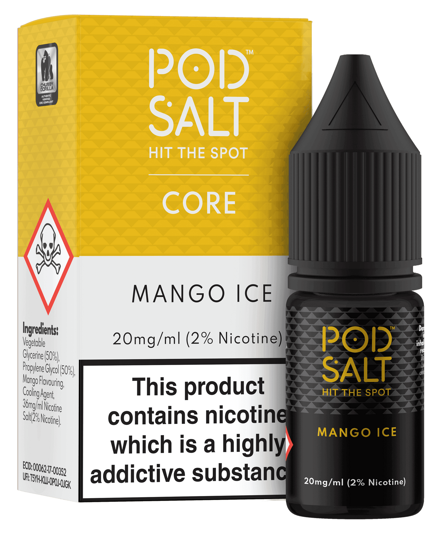 POD SALT E-LIQUID 11MG | 20MG NIC. SATLS 4 x £11.99 - Vapeslough