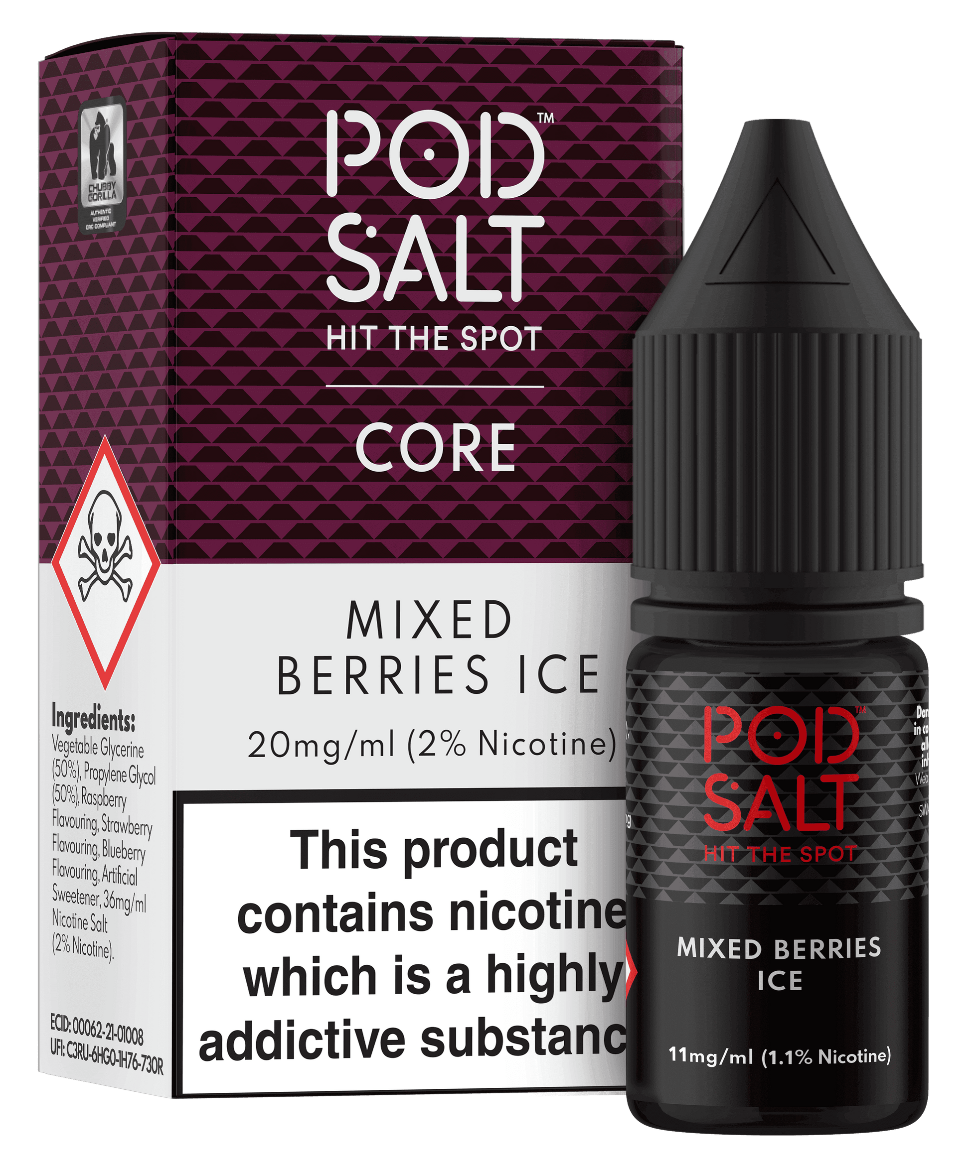 POD SALT E-LIQUID 11MG | 20MG NIC. SATLS 4 x £11.99 - Vapeslough
