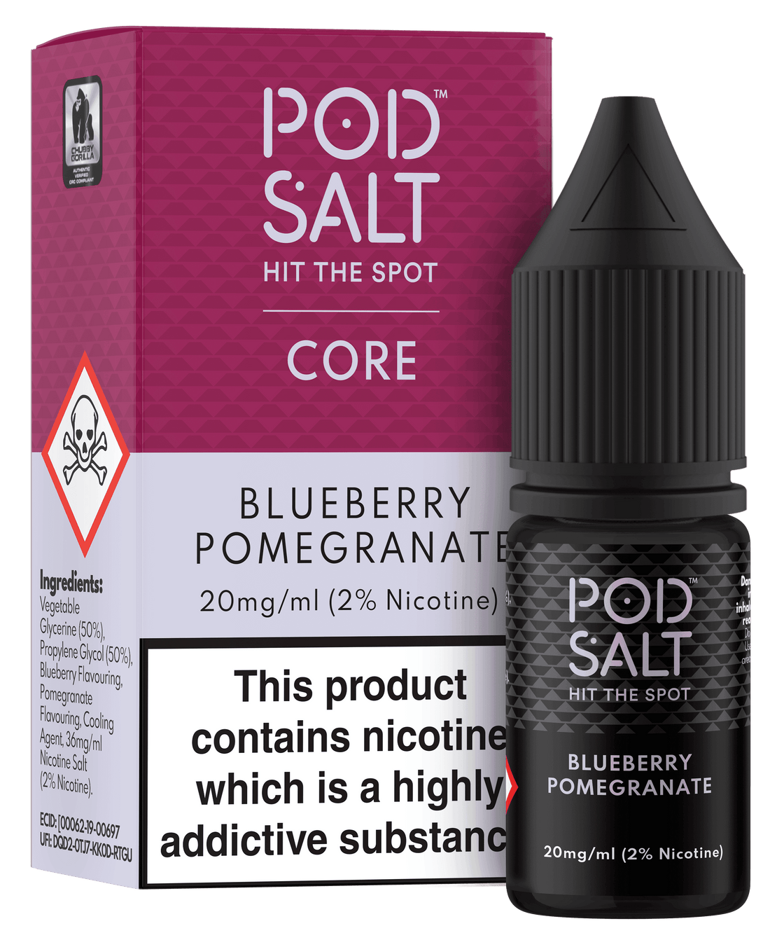 POD SALT E-LIQUID 11MG | 20MG NIC. SATLS £3.99 - Vapeslough