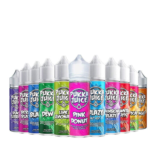 PUKKA JUICE 50ML SHORT FILLS E-LIQUID - Vapeslough
